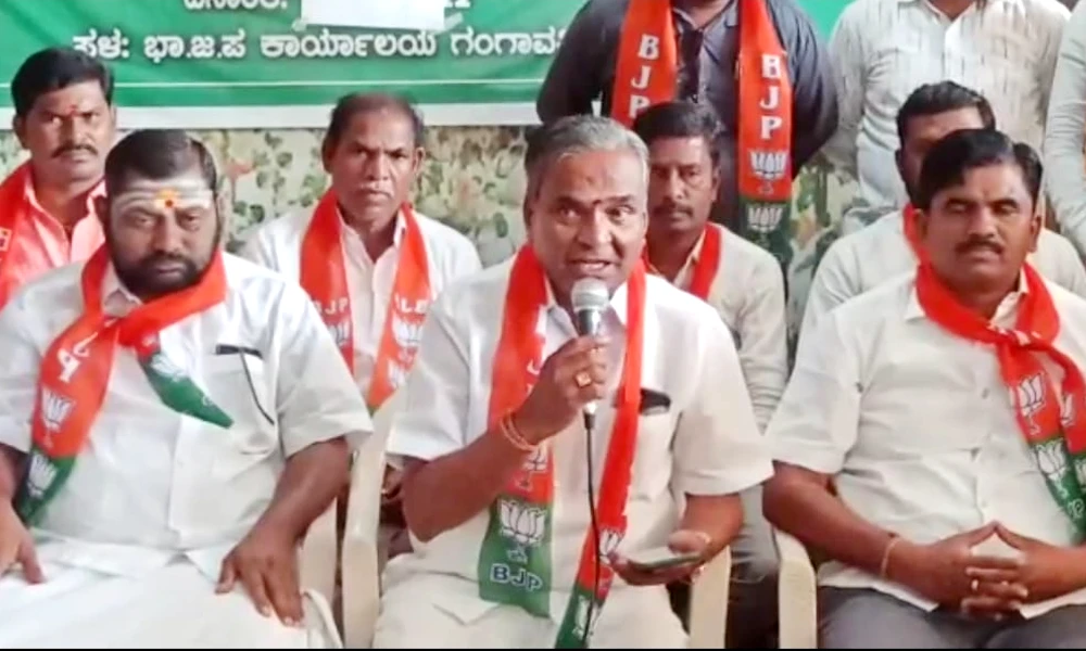Karnataka election 2023 Yogi Adityanath to Gangavati on April 30 MLA Paranna Munavalli Information
