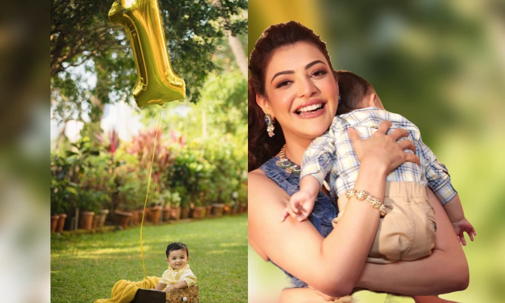 Kajal Aggarwal shares cute pic of son Neil