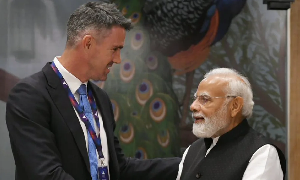 Kevin Pietersen: Modi 'iconic leader'; Kevin Peterson