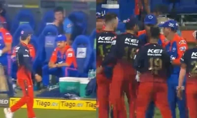 IPL 2023: Masked punching took place on the field between Dada-Virat; The video is viral