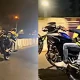Man performs bike with 2 girls in Mumbai