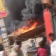 Massive fire In Patna People run Viral Video