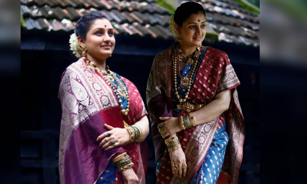 Pragati Shetty Kantara actress reveal secrete about her saree