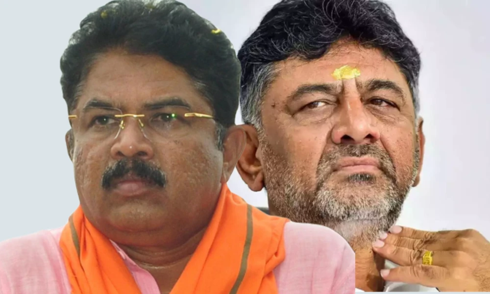 bjp karnataka minister R ashok said fight is between vokkaliga leaders in kanakapura