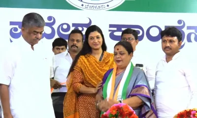 Rani Samyuktha joins Congress after she quits BJP