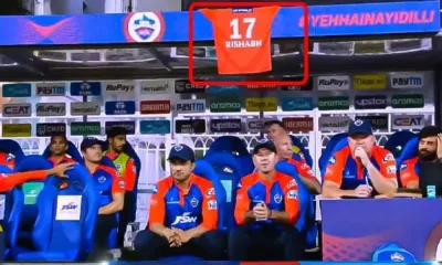IPL 2023: Rishabh Pant Jersey in Delhi Capitals dugout; The photo went viral