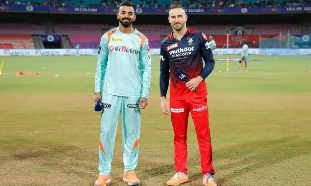 Royal Challengers Bangalore vs Lucknow Super Giants