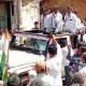 Santosh Lad campaigns in Kalaghatgi Huge response to bike rally Karnataka Election 2023 updates