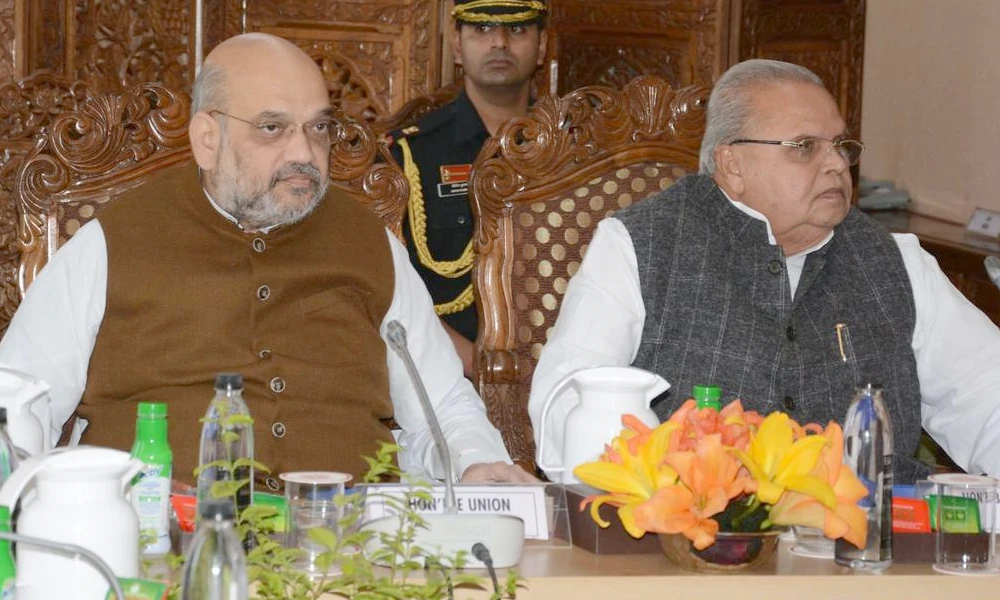 Amit Shah reacts over Pulwama Terror Attack Comments Made by Satyapal Malik