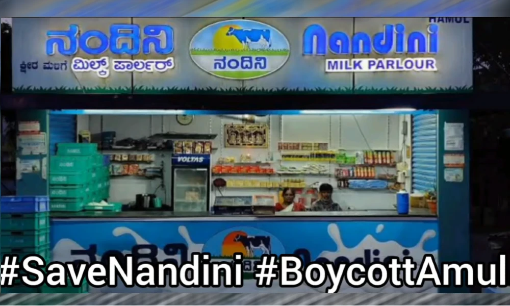 Amul plan to supply milk, curd to door-to-door, Save Nandini Campaign starts by Kannadigas