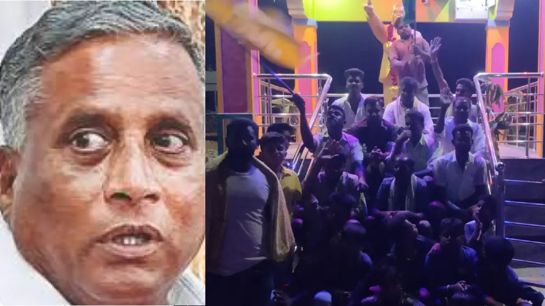 karnataka election bilugali villagers denies entry to bjp candidate v somanna