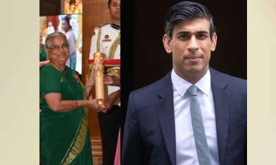 Proud Day: Rishi Sunak Reacts To Mother-In-Law Sudha Murty's Padma Award