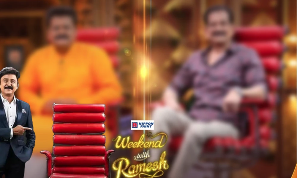 Weekend With Ramesh guests are those who have made a mark in the theater and film industry!