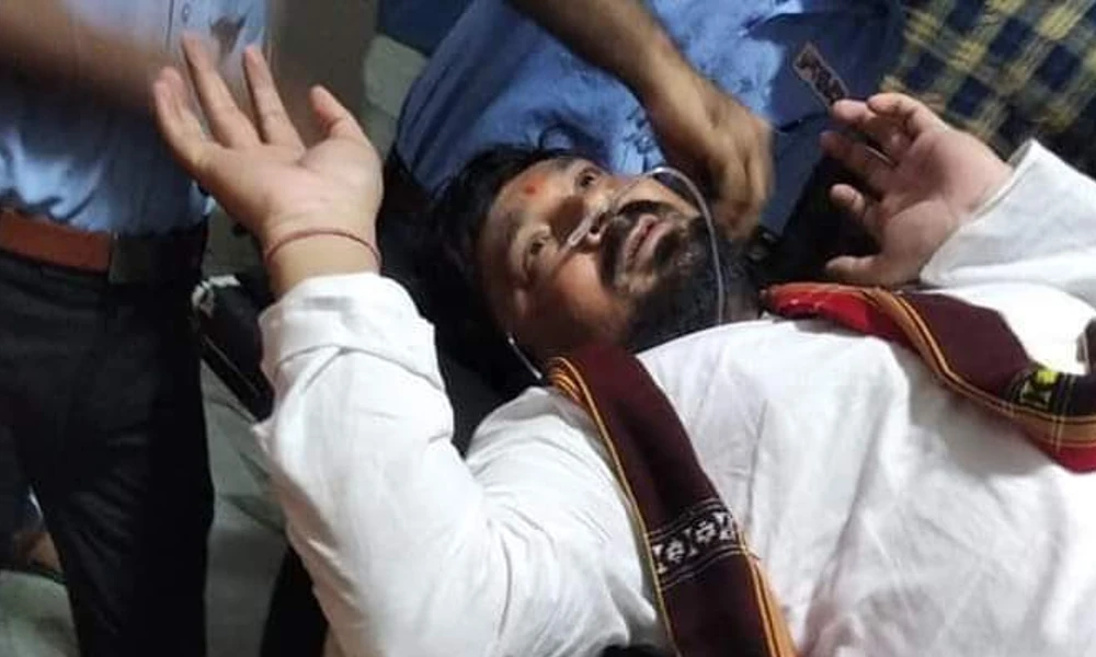BJP MLA injured by stone pelting on Ram Navami procession