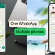 WhatsApp New Feature, Now use one WhatsApp account on four phones
