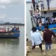 door cable cut of the hasirumakki launch Bike falls into Sharavathi river crew swam to the shore