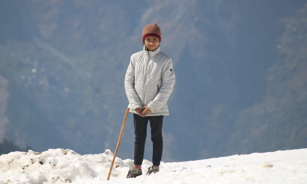 An 11-year-old girl from Bangalore has climbed the dangerous Sarpas of the Himalayas