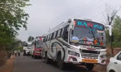 Four buses carrying voters from Madhugiri to Dharmasthala on a tour of Dharmasthala seized Karnataka Elections 2023 updates