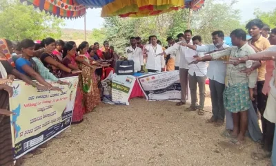 Karnataka election 2023 Mandatory voting oath teaching to Narega laborers of Maski Bylagudda village