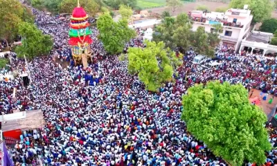 Vijayanagara News Ujjain Marulasiddeshwar Rathotsava celebrated with grandeur in the midst of Bhaktasagara