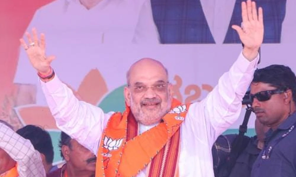 Amit Shah says Congress brought Bajrang Bali from temple to the streets