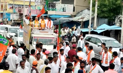 Karnataka election 2023 BJP candidate from Yadagiri constituency Venkatareddy Mudnal big road show