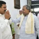 BY Vijayendra meet CM Siddaramaiah