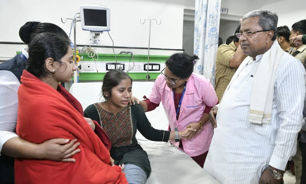 CM Siddaramaiah visit marthas hospital