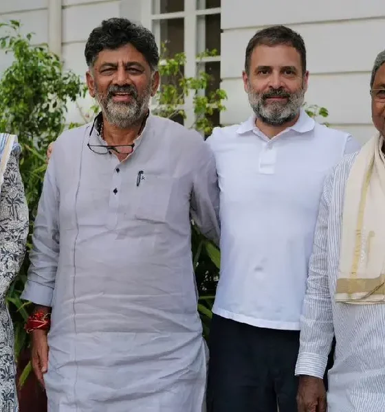 Priyanka and Rahul gandhi invited to swearing in ceremony by Siddaramaiah and DK Shivakumar