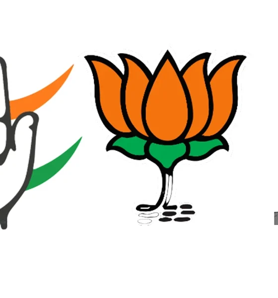 BJP candidate came to polling booth with party flag, Congress leaders objected