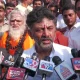 DK Shivakumar visits Nonavinakere
