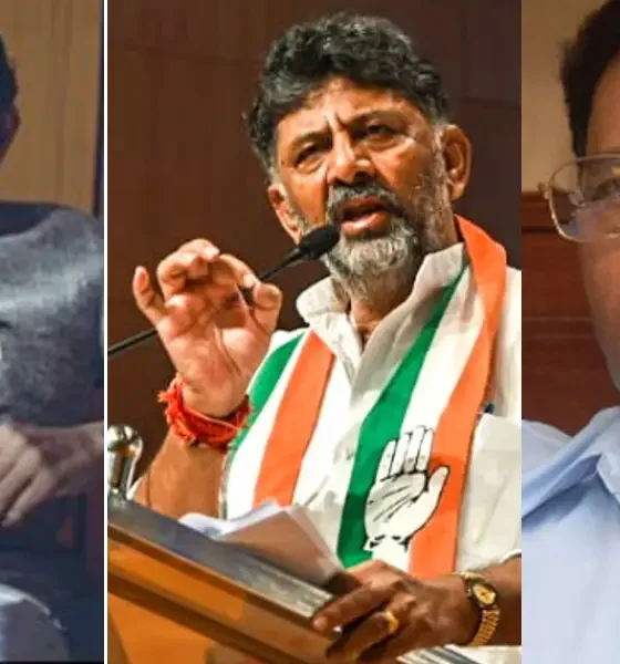 dk-shivakumar-says-his political guru is Bangarappa, Not SM Krishna