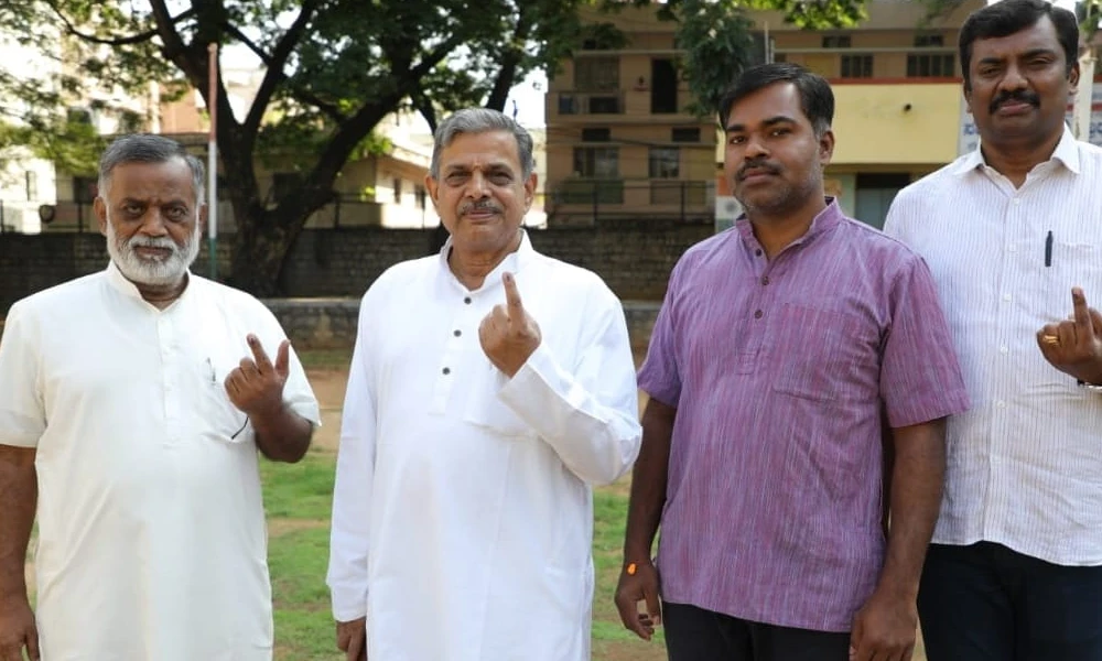 Karnataka Election: Everyone Should Vote For Make India Vishwaguru; Says Dattatreya Hosabale After Casting Vote