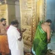 HD Kumaraswamy in HSR layout temple
