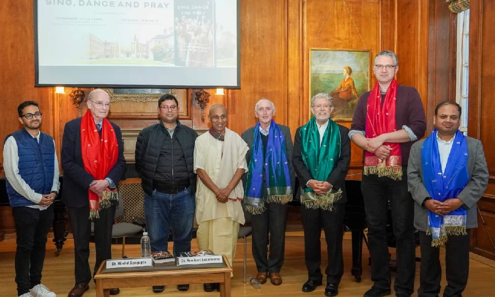 Sing Dance and Pray book release with uk dignitaries