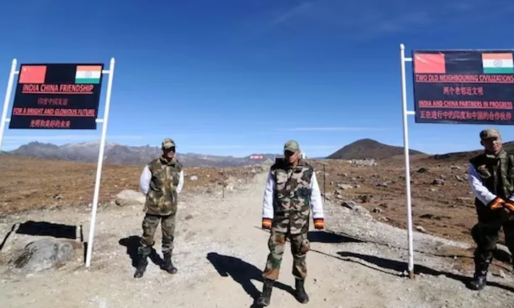 China building border defence villages Uttarakhand LAC