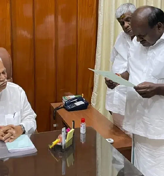 hd-kumaraswamy Elected as JDS legislative party leader