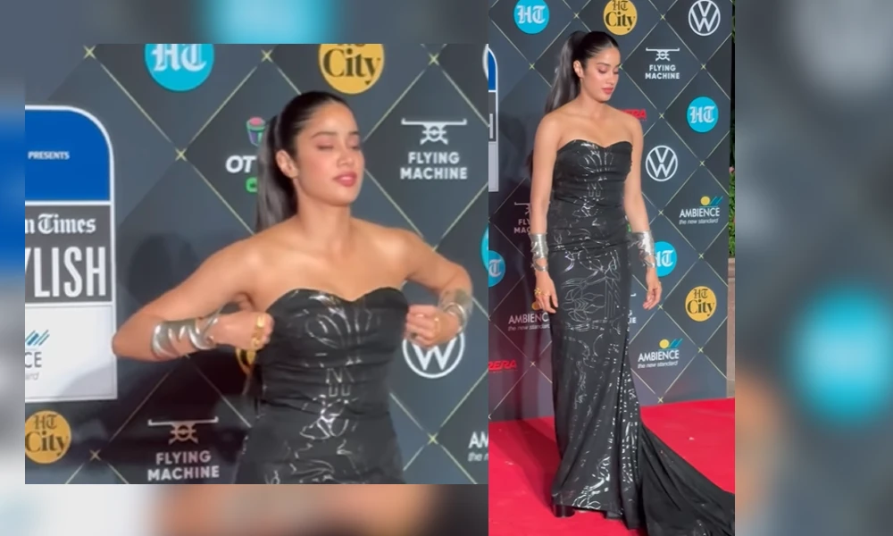 Janhvi Kapoor Brutally Trolled For Off-Shoulder Gown