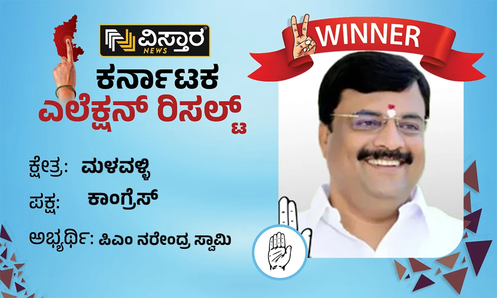 Malavalli Election Results Narendra Swamy Winner