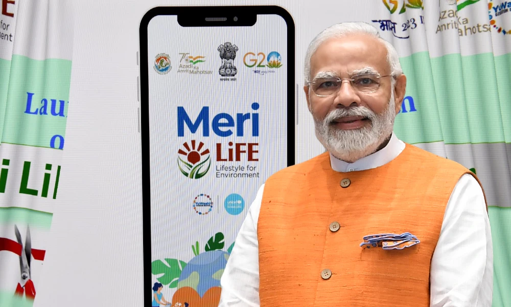Narendra Modi Launches 'Meri LiFE' App For Youth To Battle Climate Change