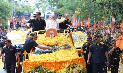 Karnataka Election: PM Modi Roadshow Ends In Bengaluru, Here are some photos