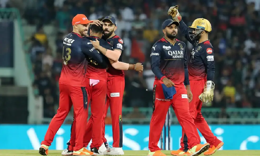 RCB beat Lucknow by 18 runs