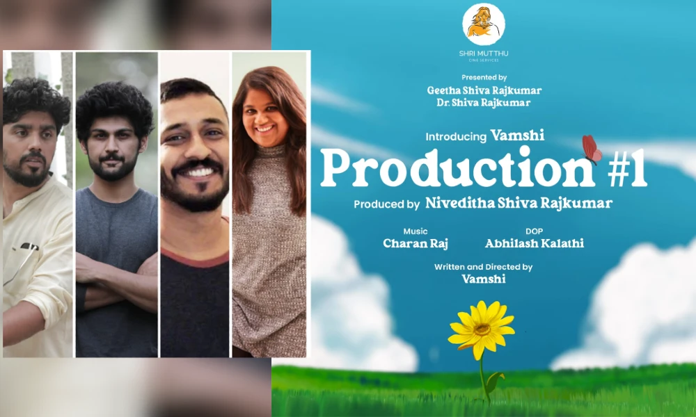 Niveditha Shivarajkumar announce our first production for the silver screen