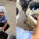 Petrol pump attendant retrieves petrol out of scooter For giving 2000 RS note in Uttar Pradesh