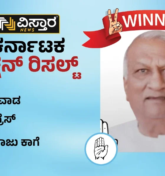 Raju kage winner the kagwad constituency