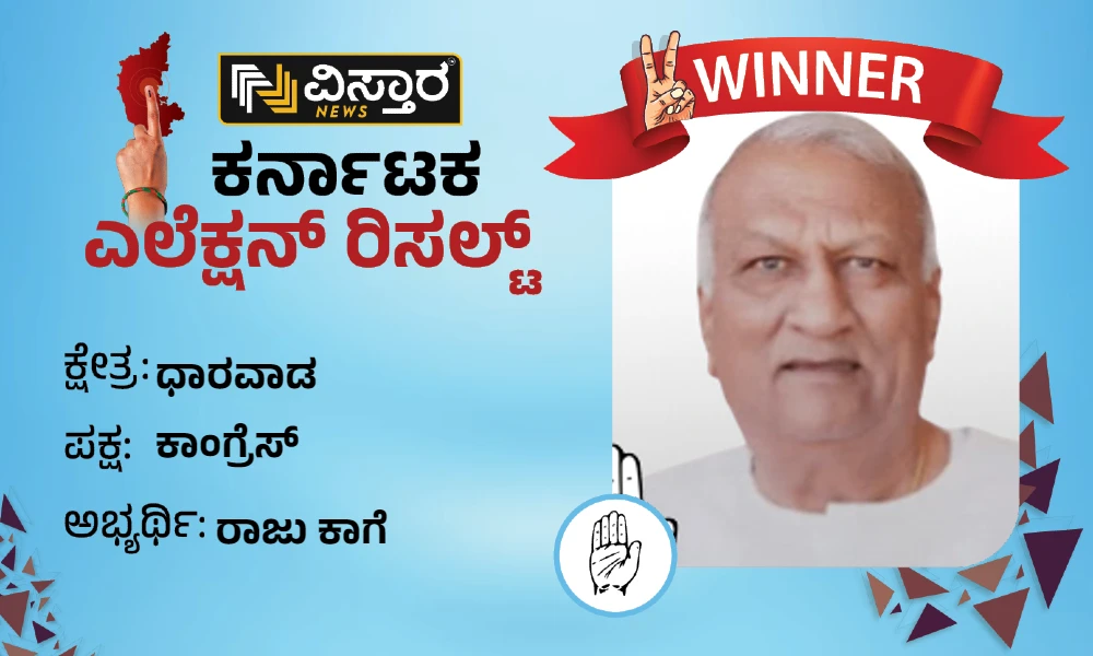 Raju kage winner the kagwad constituency