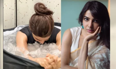 Samantha Ruth Prabhu takes ice bath