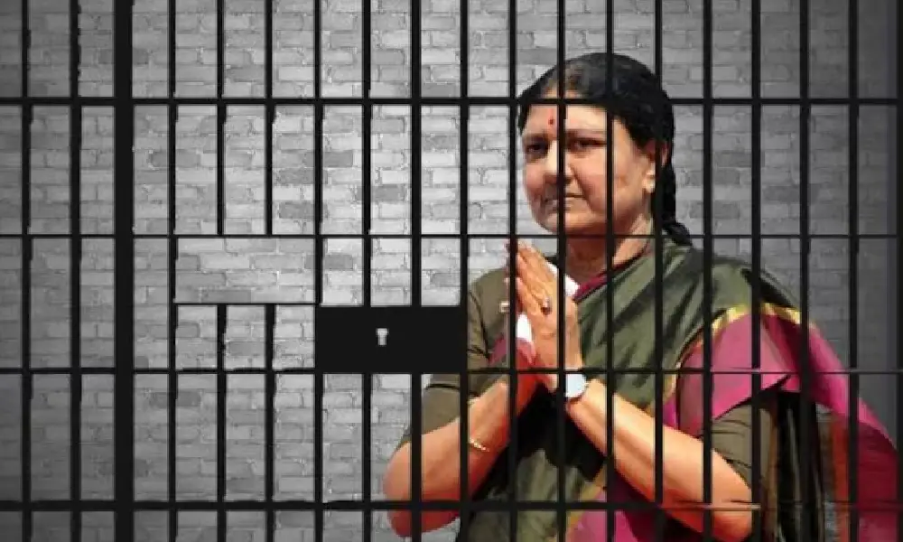 Sasikala in Parappana Agrahara jail