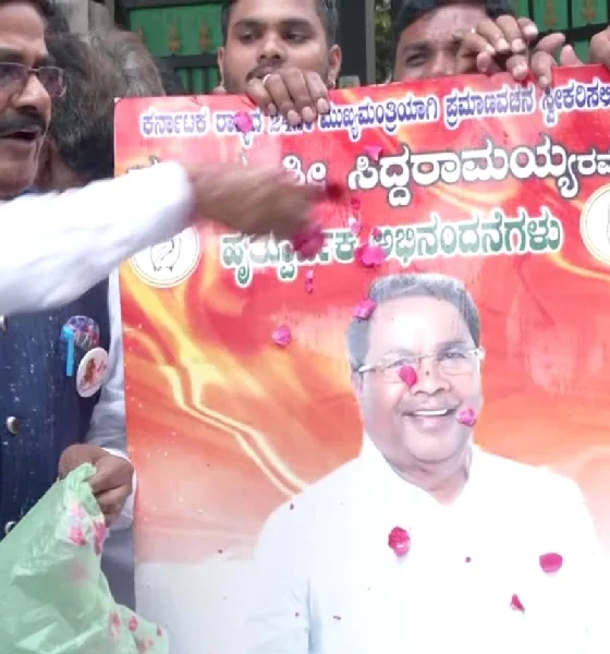 siddaramaiah fans Celebrations