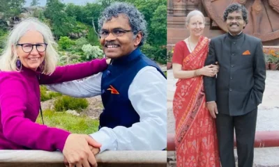Man Cycled From India To Sweden meet his Wife